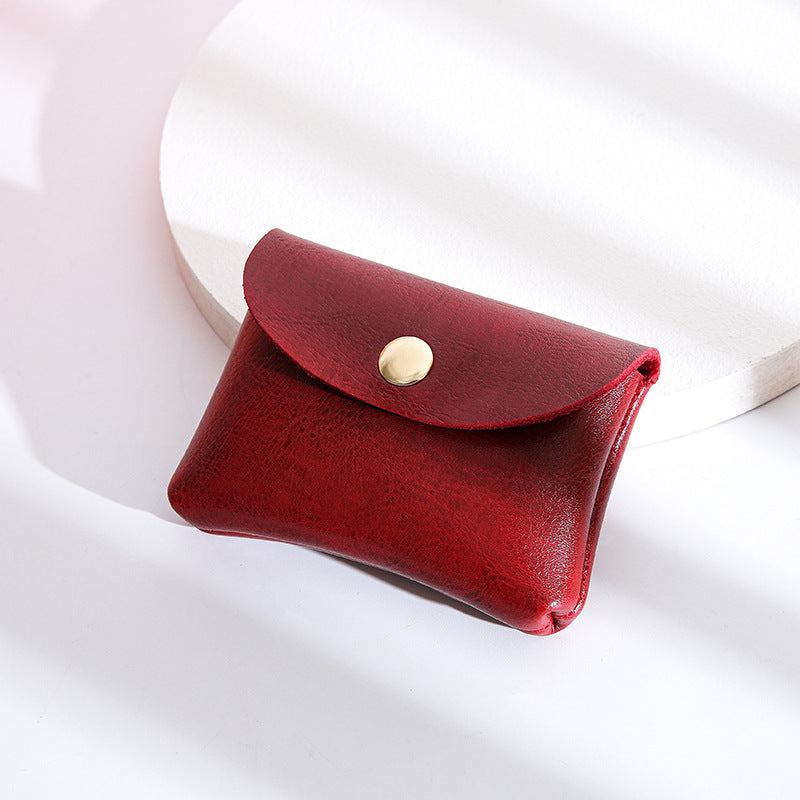 Women's Korean Cute Earphone Data Cable Pocket Ladies Wallet