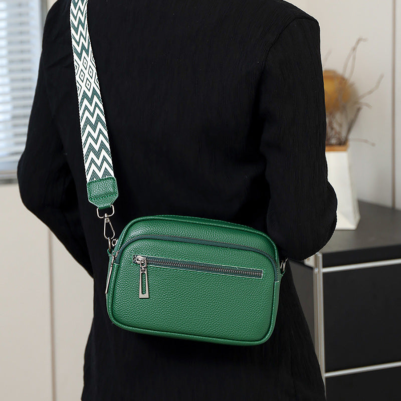 Women's Leather Exquisite First Layer Cowhide Light Crossbody Bags