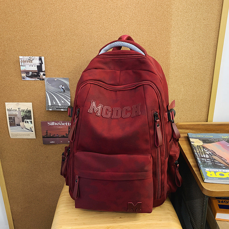 Women's Trendy Simple High College Large Capacity Middle School Students' Schoolbags