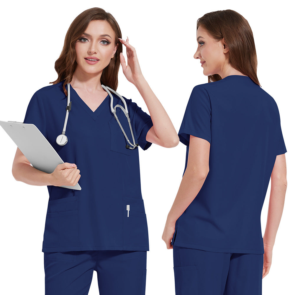 Multicolor Split Overalls Protective Business Work Clothes Technician's Uniform