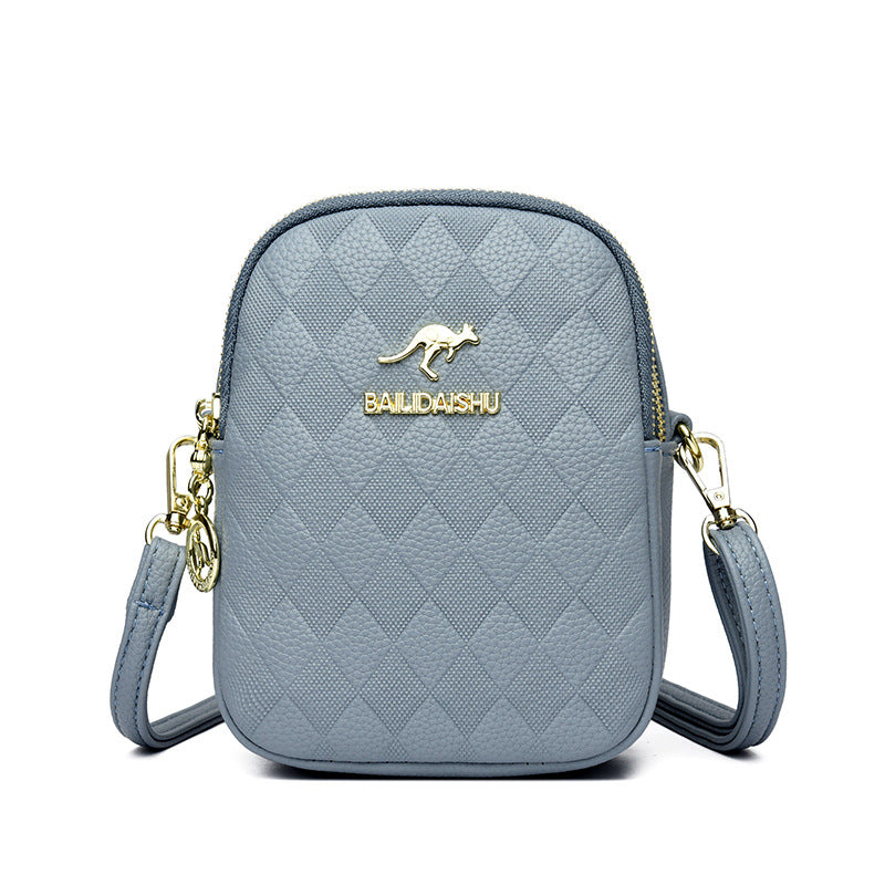 Women's Popular Plain Kangaroo Alligator Print Handbags