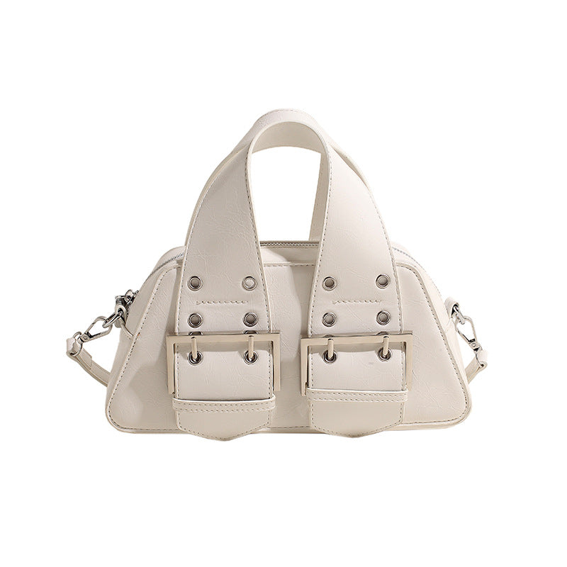 Women's Vintage Punk Style High-grade Rivet Hot Small Square Bags