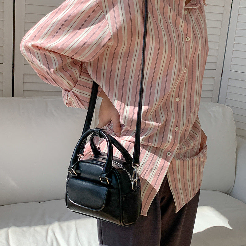 Women's Niche Fashion Boston Mini Carrying High-grade Crossbody Bags