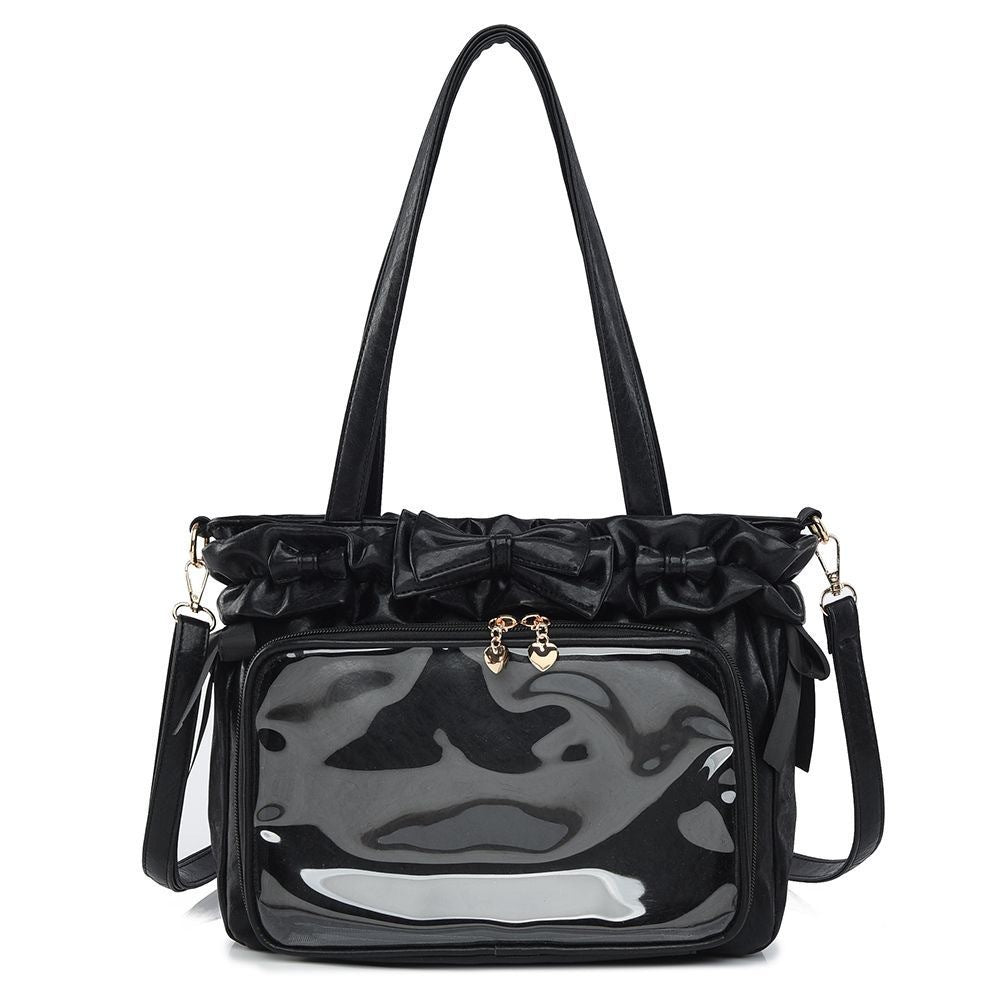 Women's Pain Ballet Holiday Surface Pure Color Shoulder Bags