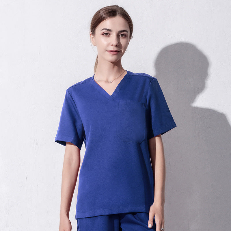 Work Clothes Elastic Operating Gown Sleeve Pet Beauty Uniform