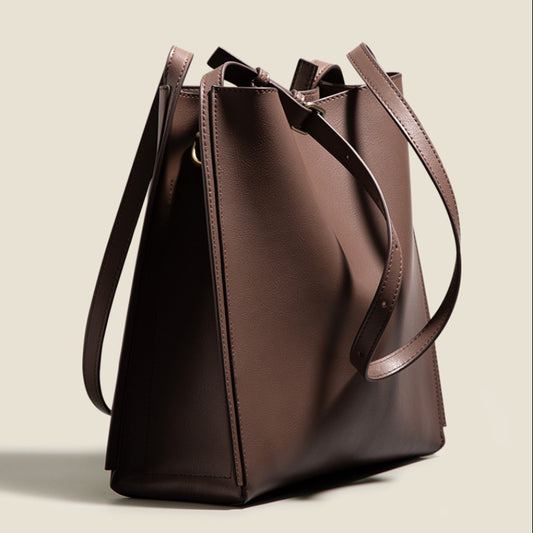 Women's Retro Fashion Large Capacity Simple Commute Crossbody Bags