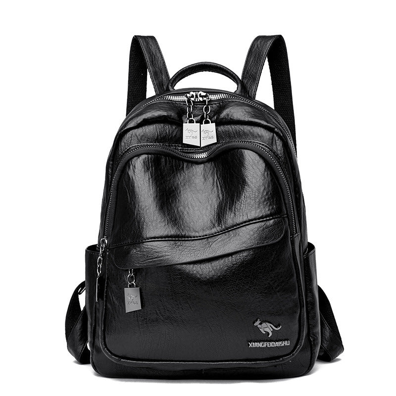 Women's Slouchy Korean College Simple Fashion Backpacks