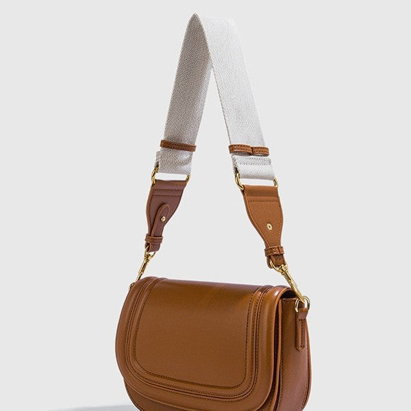 Women's Z Wide Strap Underarm Saddle Shoulder Bags