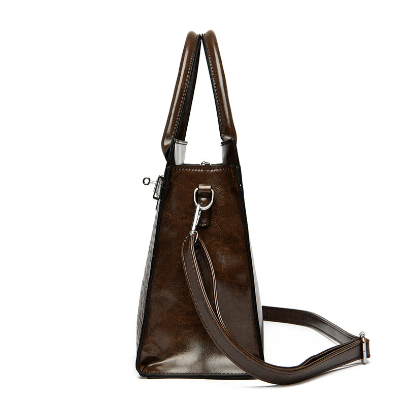 Women's Match Sets Large Capacity Portable Fashion Shoulder Bags