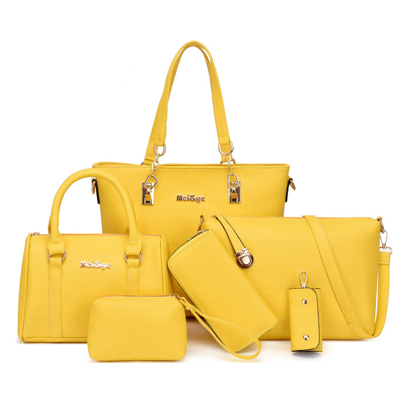 Women's Spring Fashion Retro Mother One Shoulder Bags