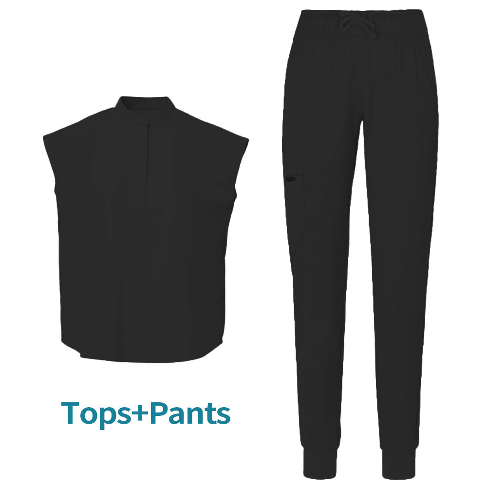 Women's Large Cuff Fashion Simple Solid Color Uniform