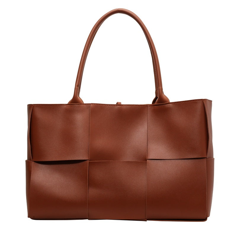Women's Woven Large Capacity Hand-held Retro Advanced Bags