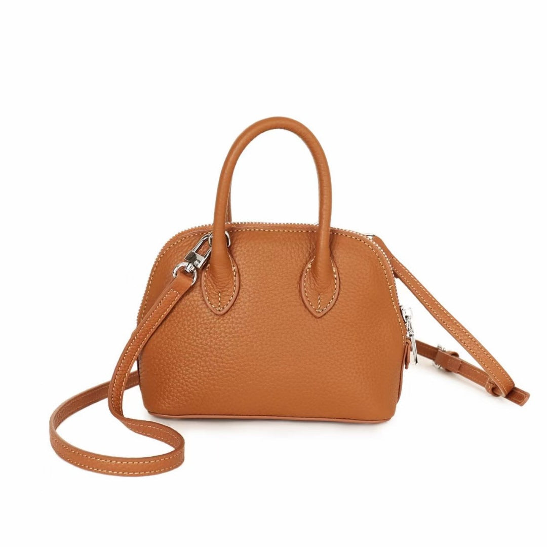 Women's Mini Shell Genuine Leather High-grade Handbags