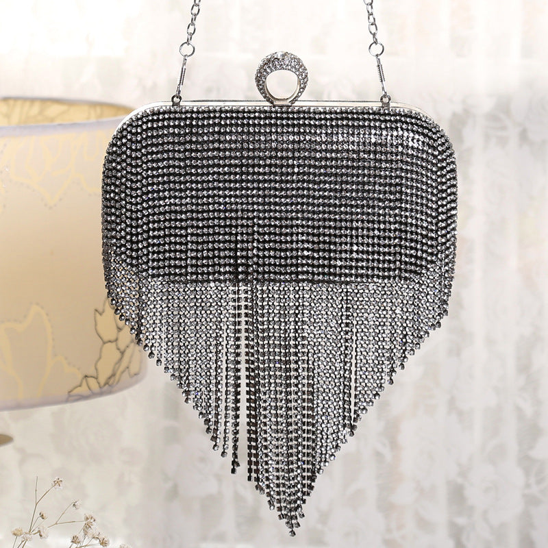 Rhinestone Dress Banquet Clutch Diamond Elegant Evening Bags