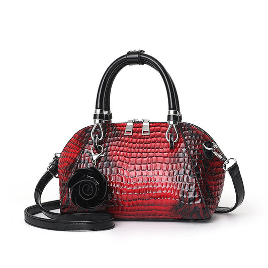 Women's Shell Elegant Trendy Snakeskin Pattern Bags