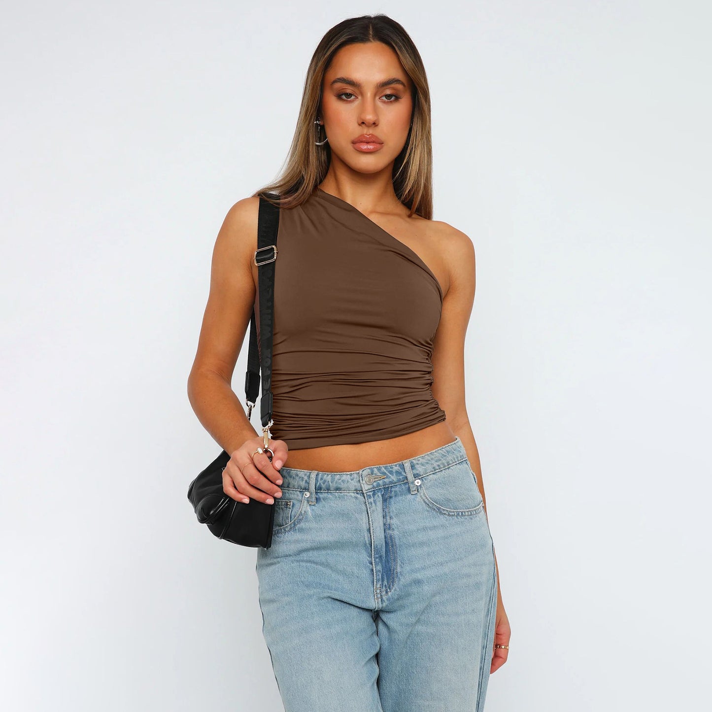 Inner Match Sexy Hot Clothes Sleeveless Blouses