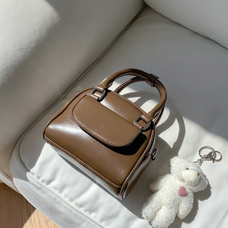 Women's Niche Fashion Boston Mini Carrying High-grade Crossbody Bags