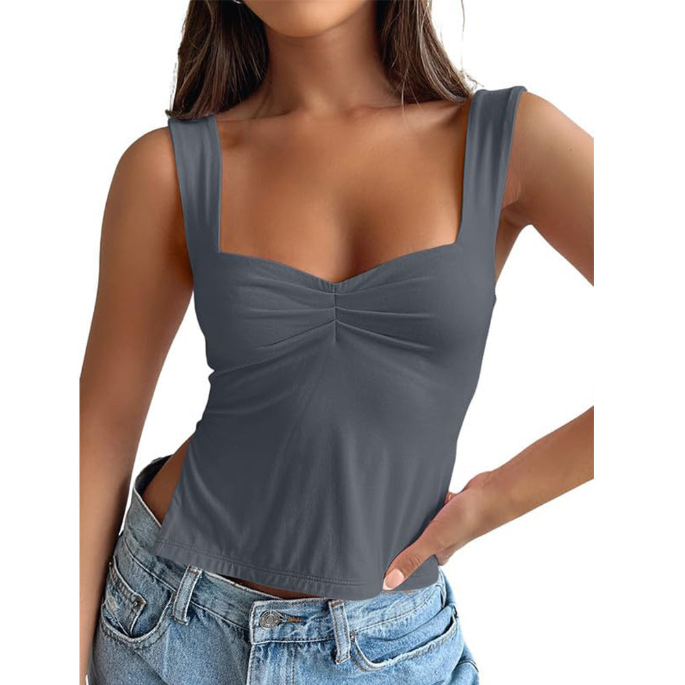 Women's Summer Fashion Sexy Hot Tight Tops