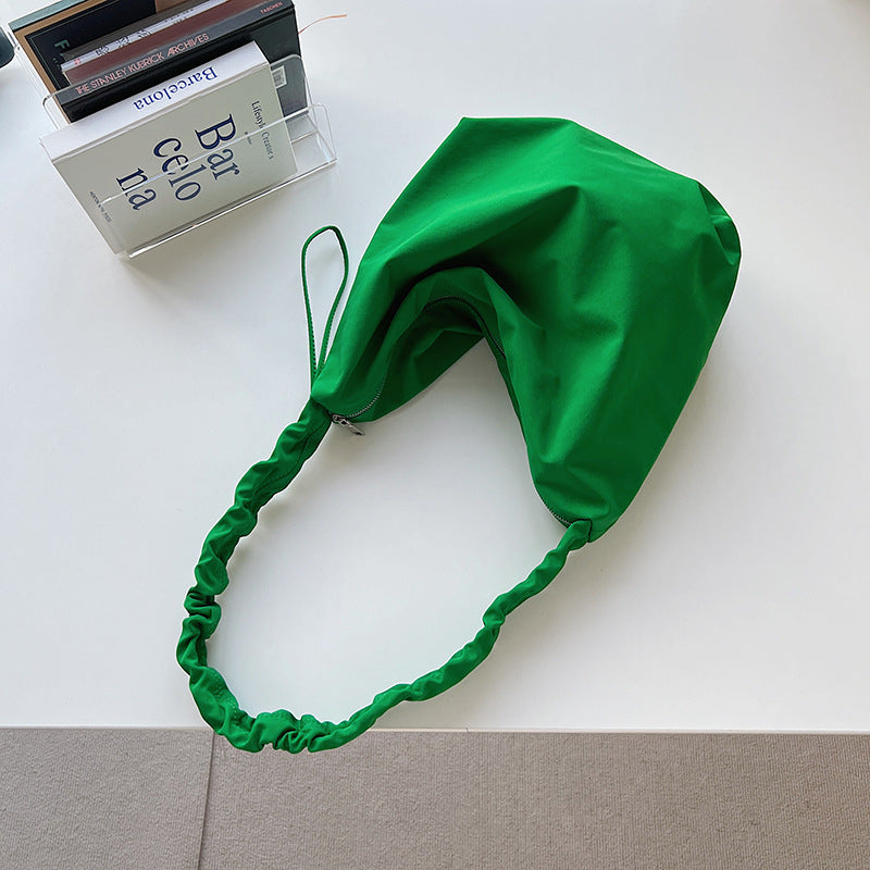 Women's Simple Fashion Out Pleated Strap Bags