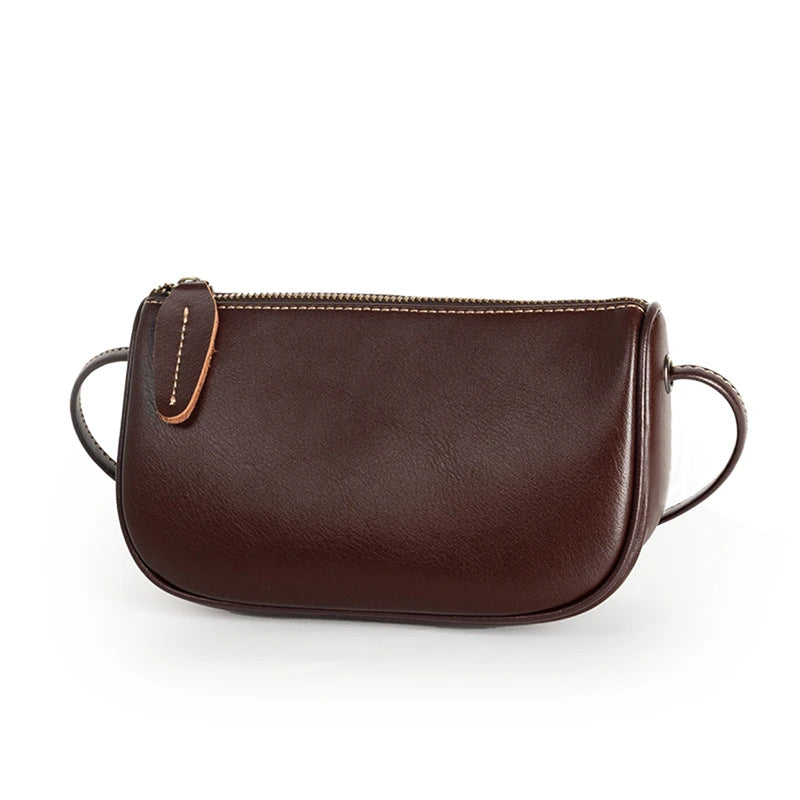 Women's Retro Genuine Leather Fashion Dumpling Bags