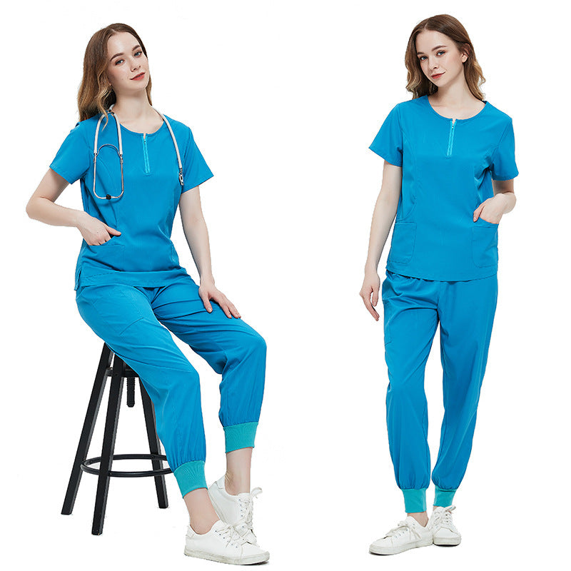 Split Undergarments Nursing Work Uniforms Elastic Uniform