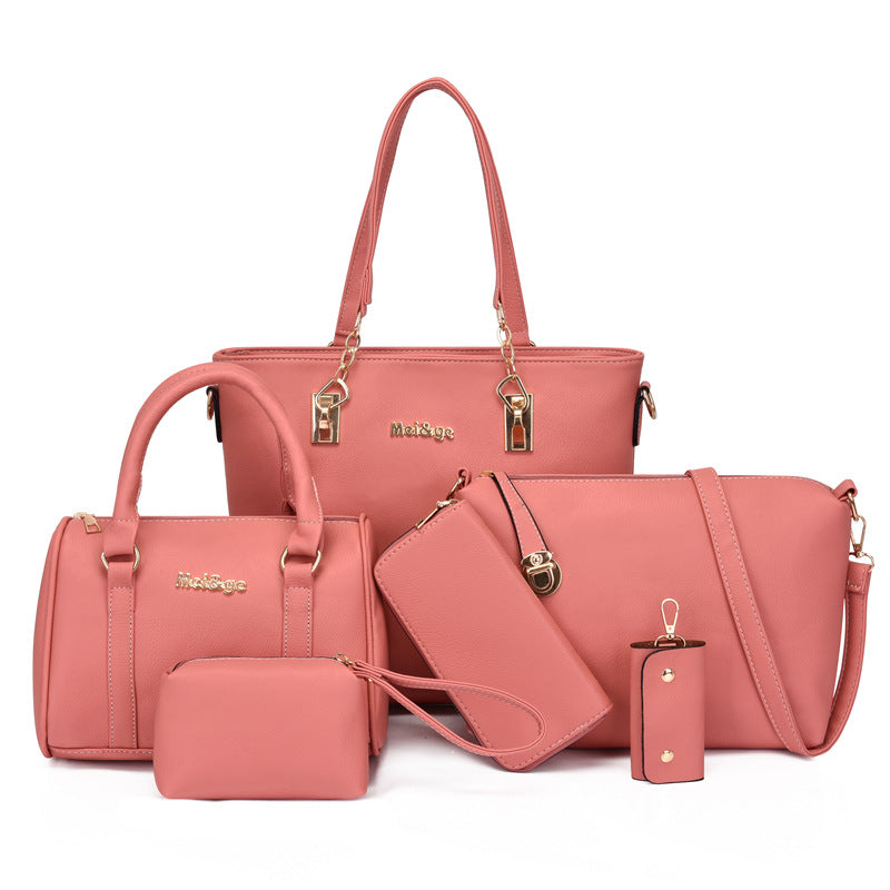 Women's Spring Fashion Retro Mother One Shoulder Bags
