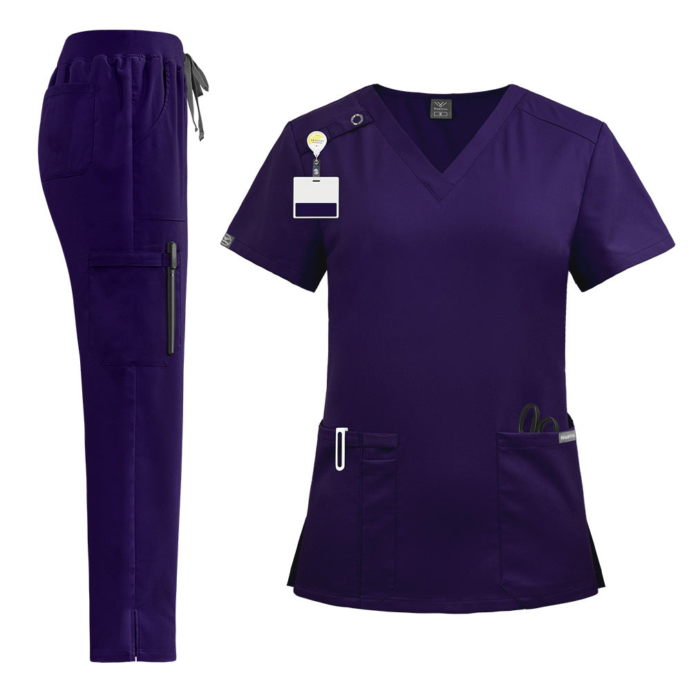 Clinic Doctor Nurse Work Clothes Hand Uniform