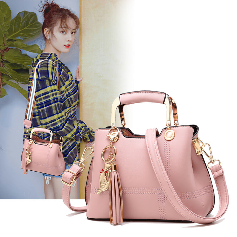 Women's Spring Fresh Sweet Korean Fashion Trendy Shoulder Bags