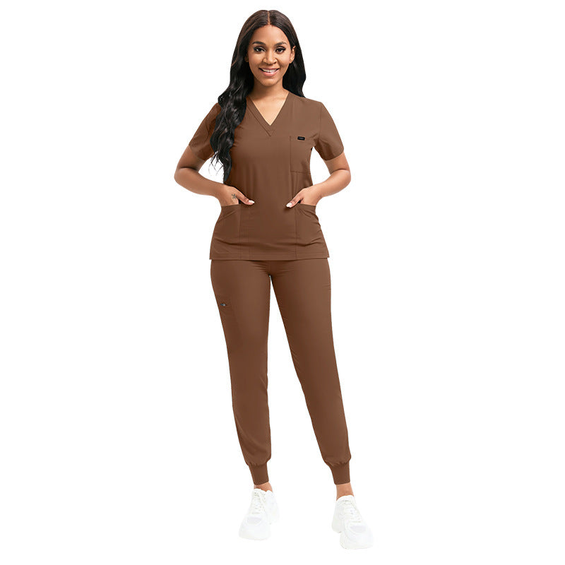 Men's Clinic Nurse Work Clothes Neutral Scrub Nursing Uniform