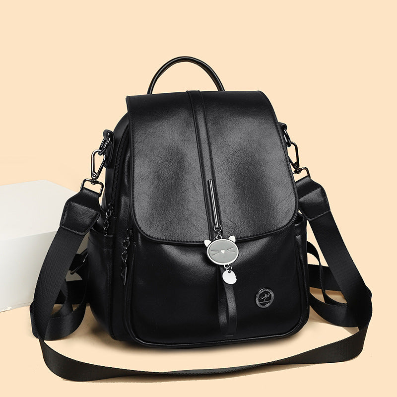 Women's Fashion Trend Simple Versatile Large Capacity Backpacks