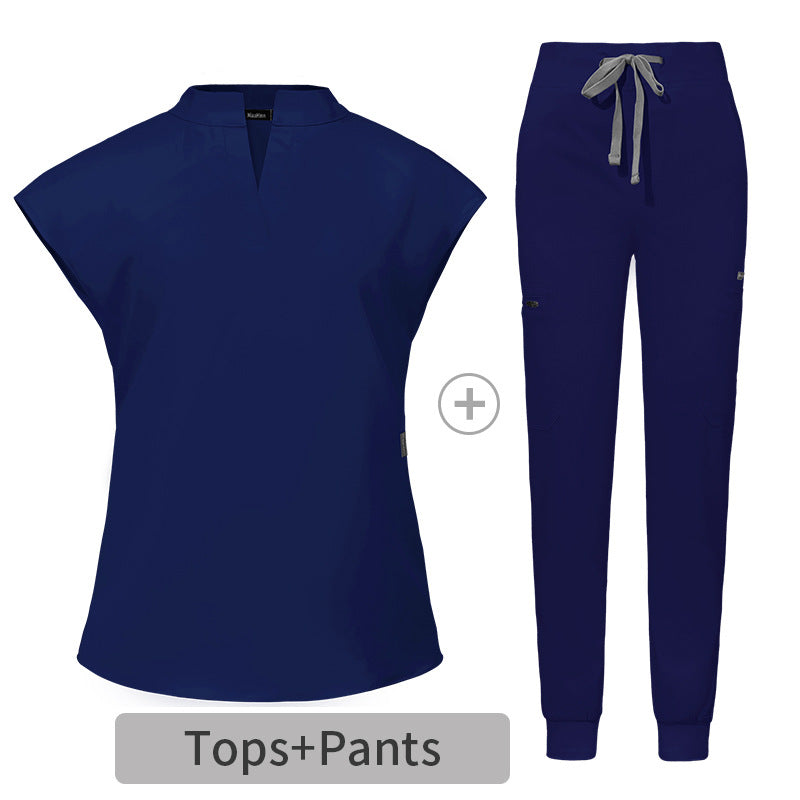 Beauty Salon Surgeon Stand Collar Comfortable Uniform