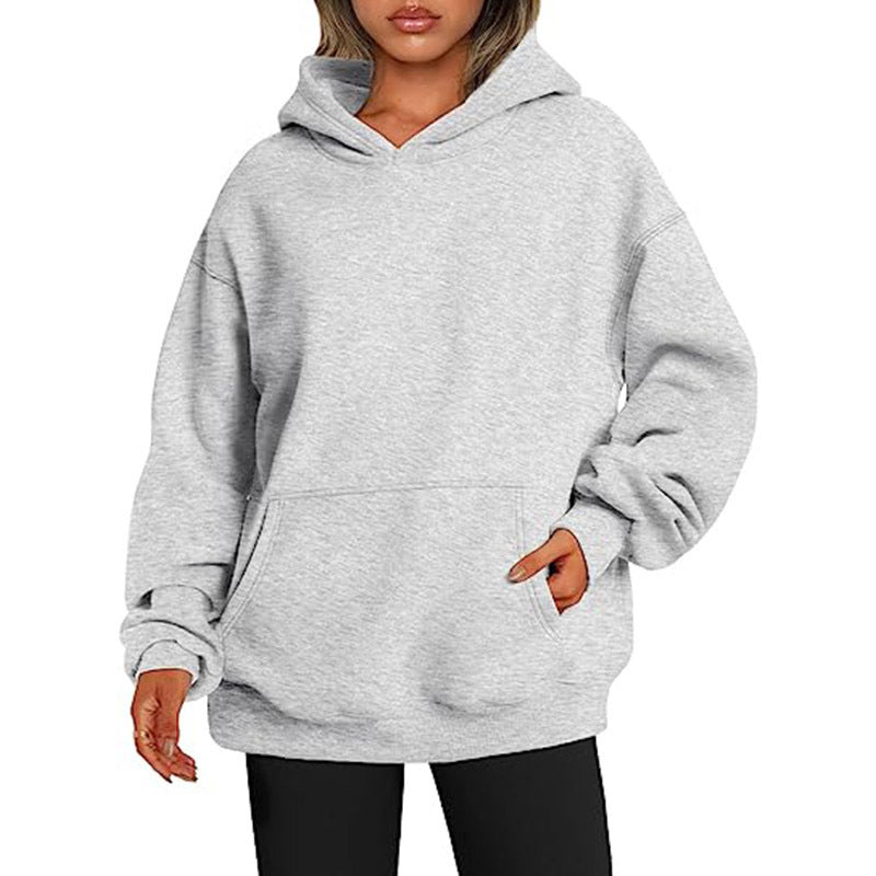 Women's Charming Oversized Autumn Thick Hooded Sweaters
