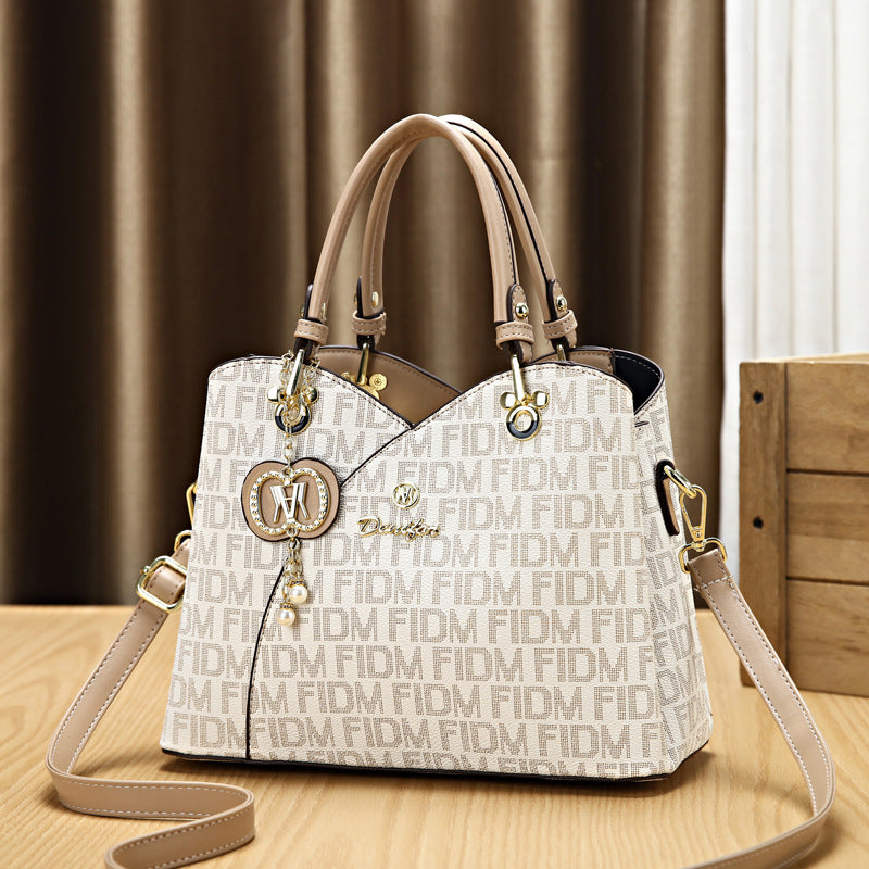 Women's Large Capacity Idle Style Mom Era Shoulder Bags