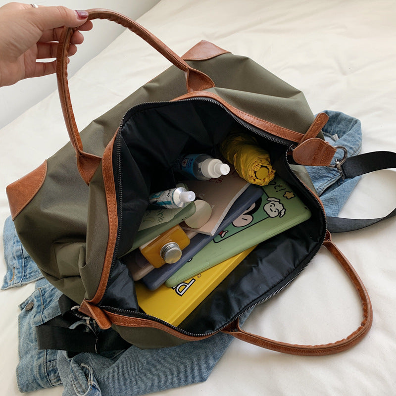 Women's Capacity Lightweight Waterproof Buggy Short Business Travel Bags