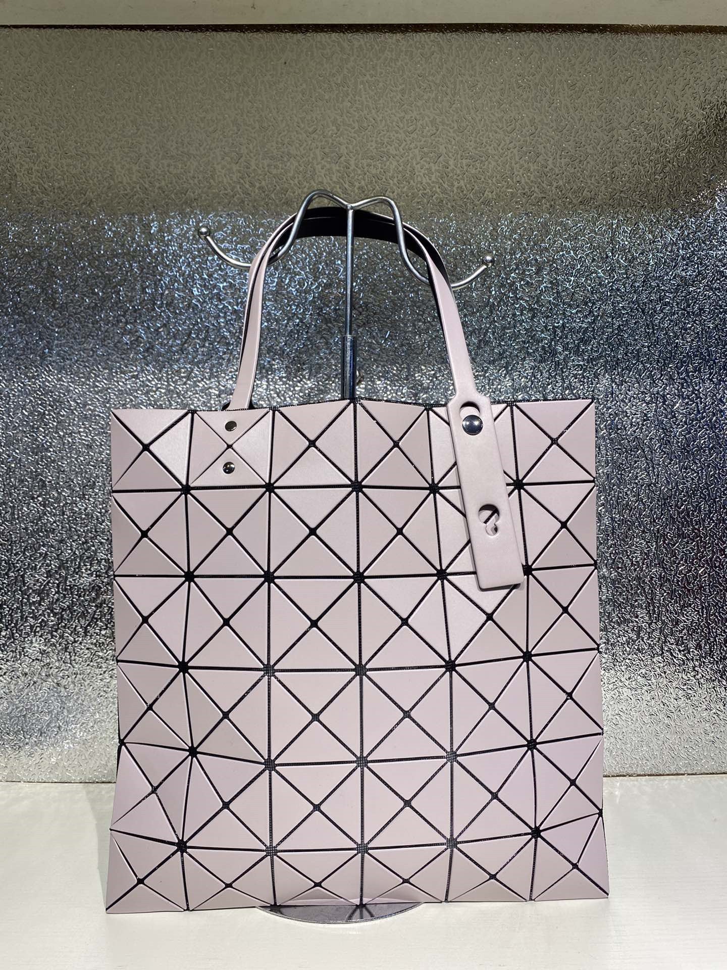 Women's Single Frosted Life Geometry Diamond Pattern Shoulder Bags