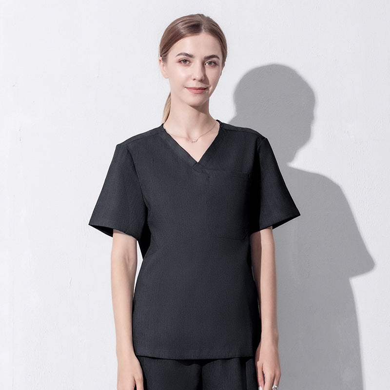 Work Clothes Elastic Operating Gown Sleeve Pet Beauty Uniform