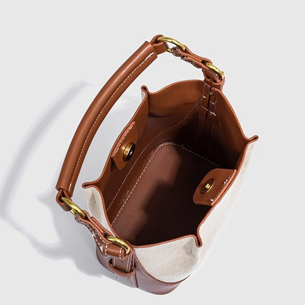 Women's Large Capacity Wide Strap Drawstring Cross Crossbody Bags