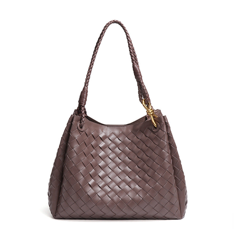 Woven Parachute Large Capacity Commuter Open Handbags