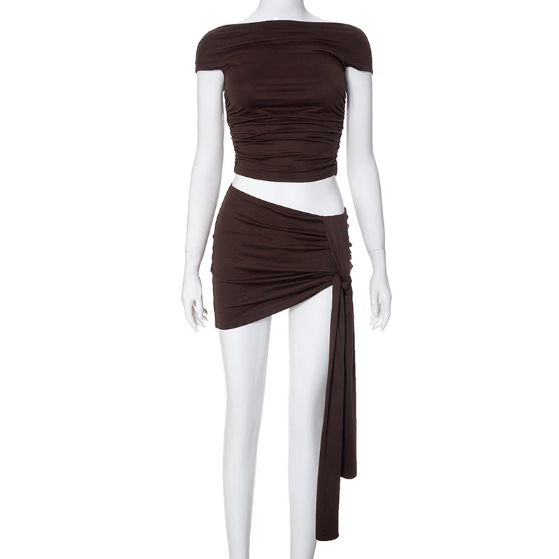 Women's Summer Sleeveless Round Neck Strap Mid-length Tops