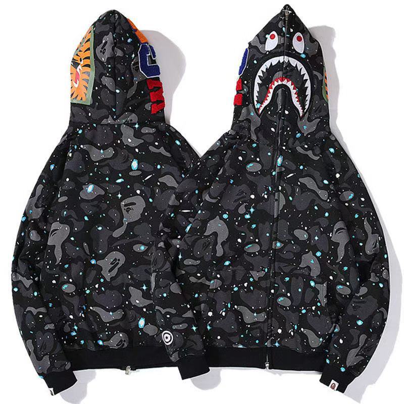 Women's & Men's & Iti Letter Print Cotton Hooded Sweaters