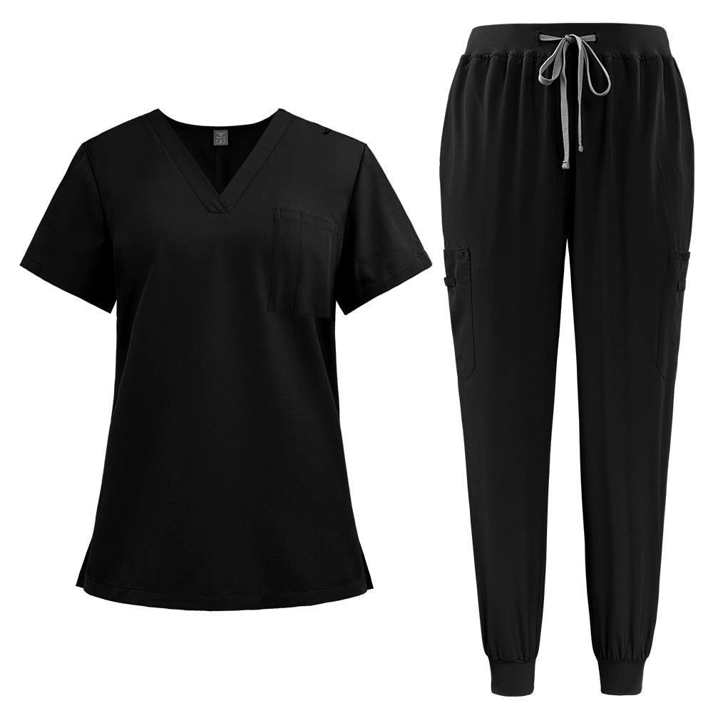 Men's Washing Split Frosted Jogging Oral Clinic Medical Uniform