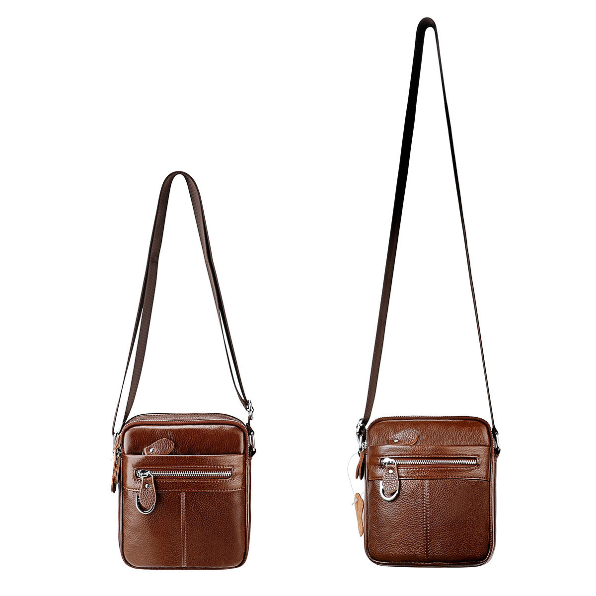 Men's First Layer Cowhide Large Capacity Bags