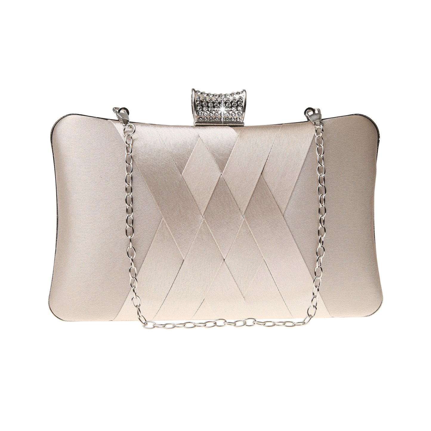 Women's Simple Diamond Clutch Dress Garment Banquet Evening Bags