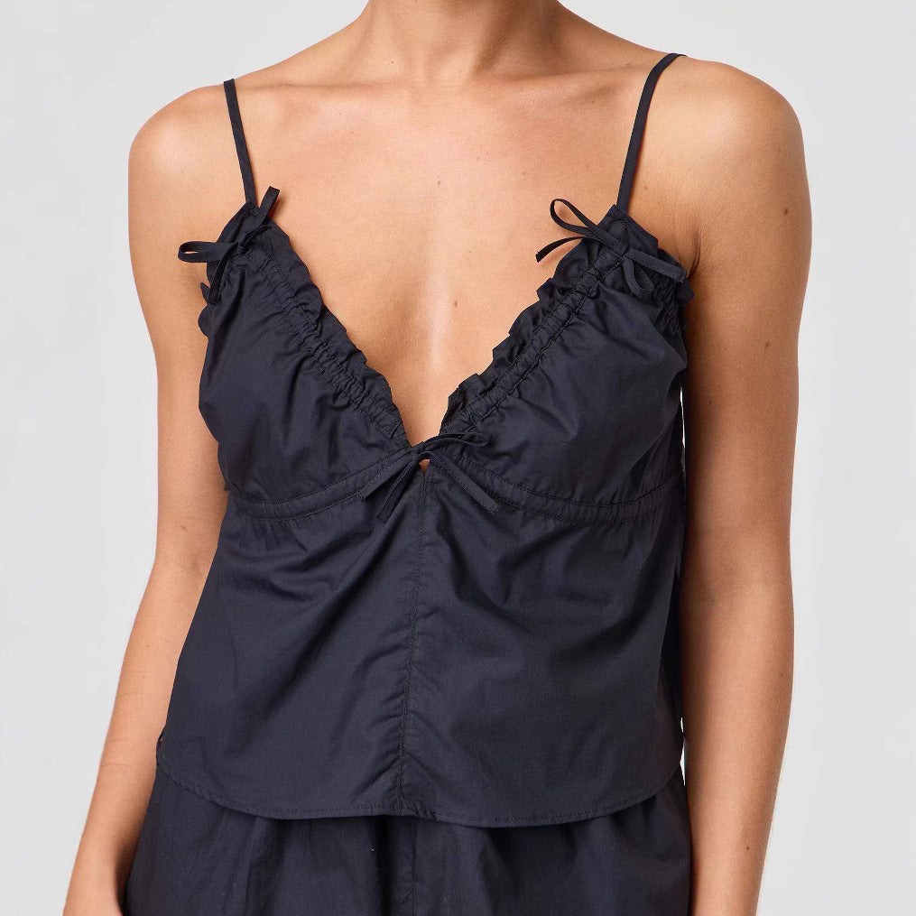 Women's Take-out Camisole Wrapped Chest Loose Tops