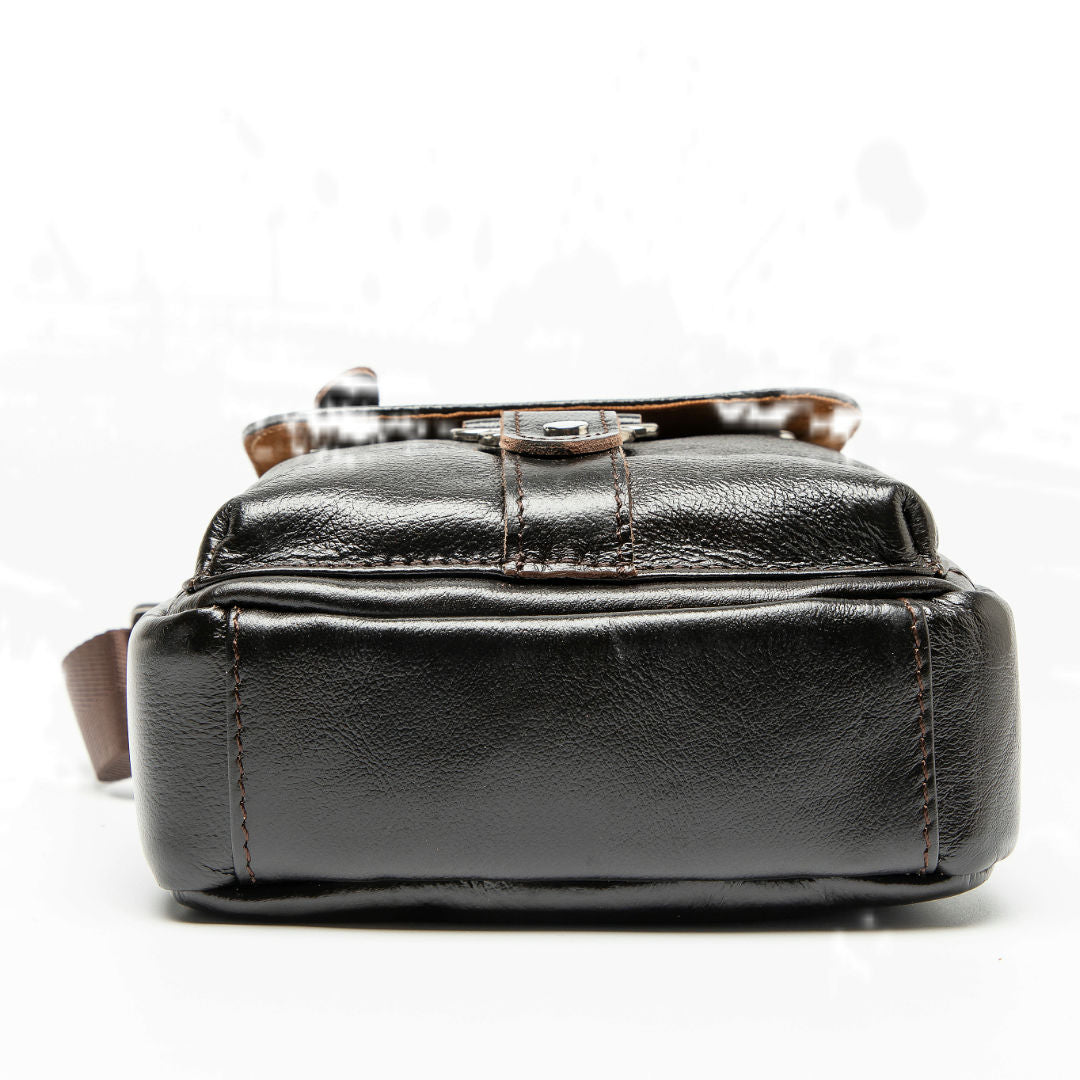 Men's First Layer Cowhide Business Leisure Men's Shoulder Bags
