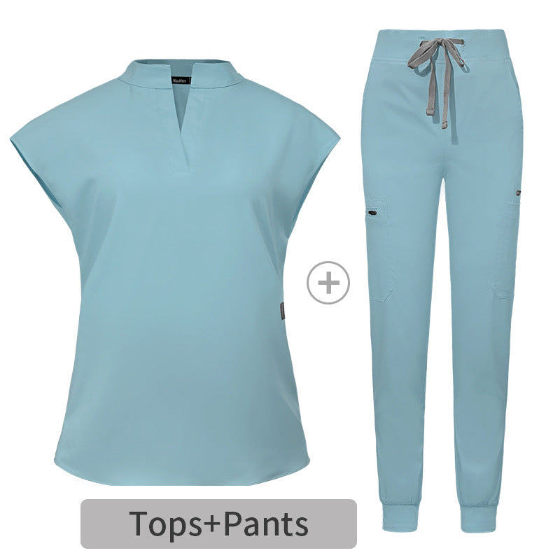 Beauty Salon Surgeon Stand Collar Comfortable Uniform