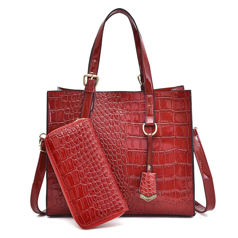 Women's Mother Design Portable Korean Style Trendy Crossbody Bags