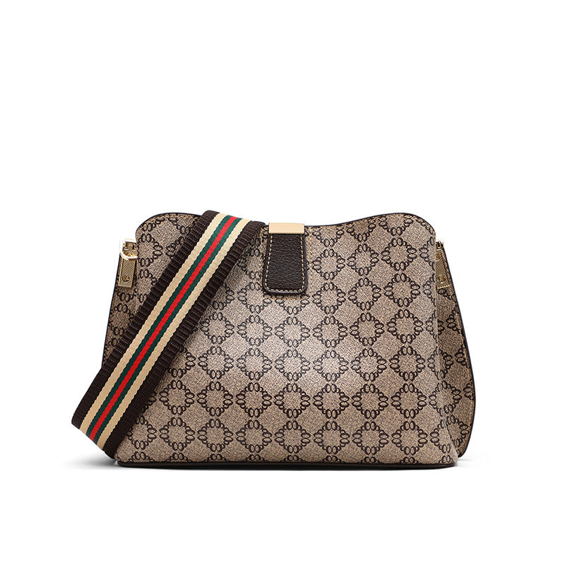 Women's Niche Designer Fashion Wide Strap Versatile Bags