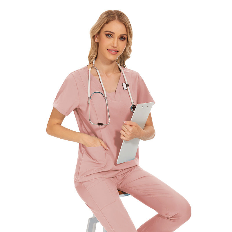 Gown Female Stomatologist Work Clothes Sleeve Male Uniform