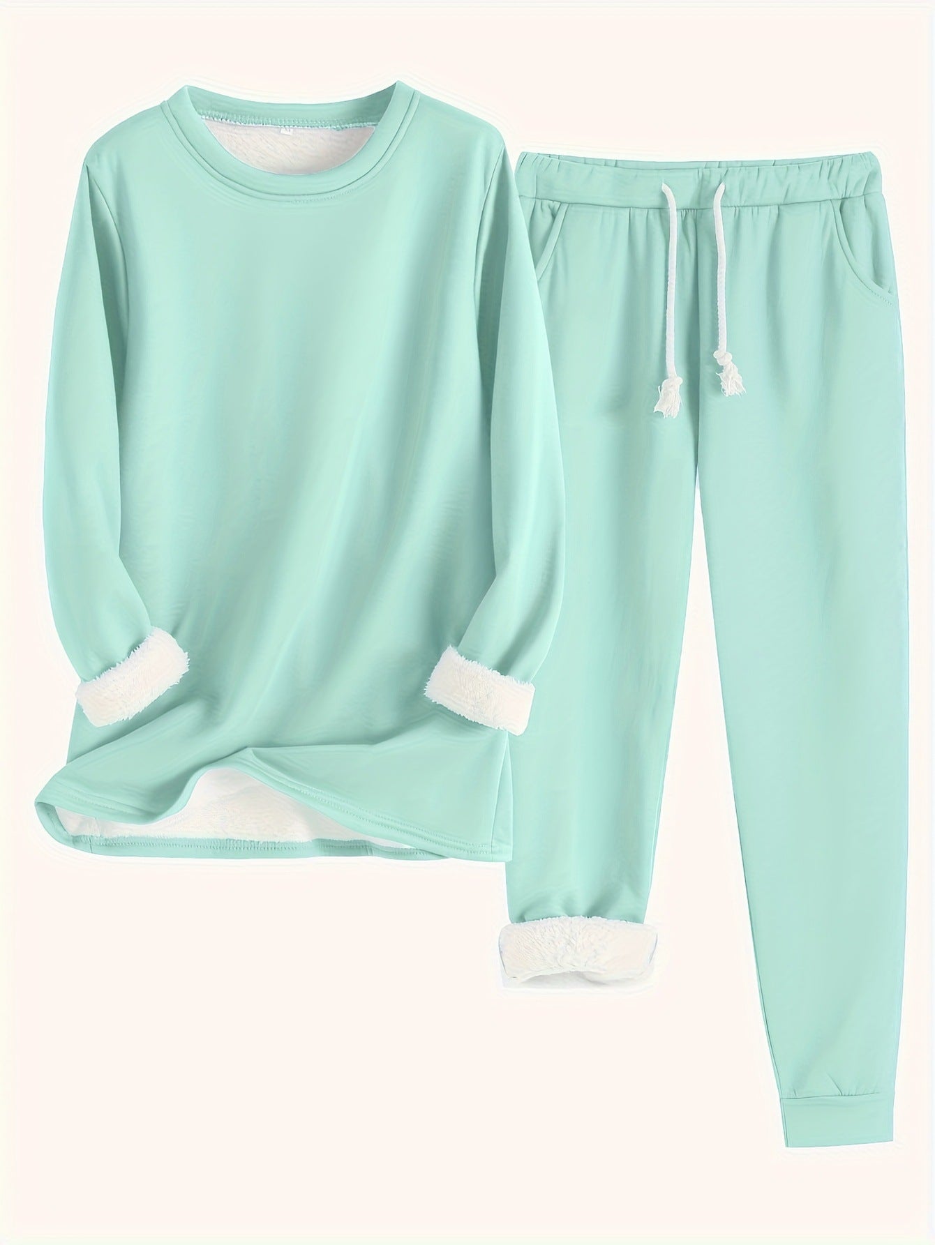 Women's Padded Bottoming Shirt Mid-length Thickened Fleece Plus Size